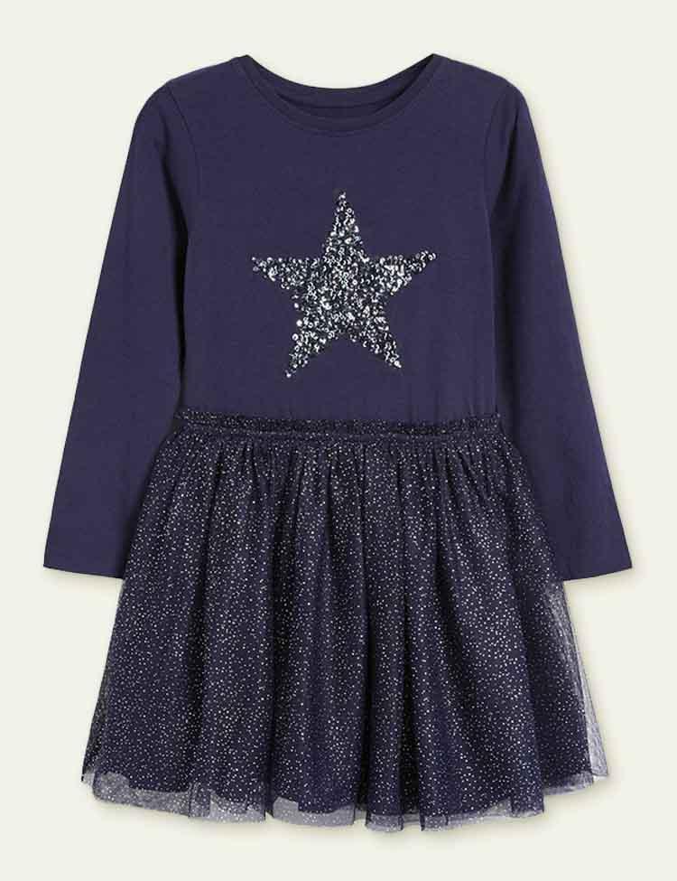 Snuggle Up in Style: Bebehanna Baby Girl Long Sleeve Dresses - Bebehanna