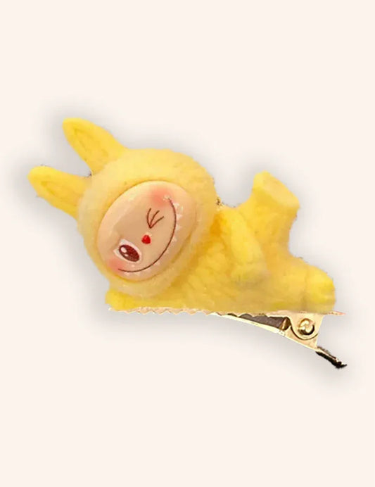 1PC Labubu Lying Hairclip