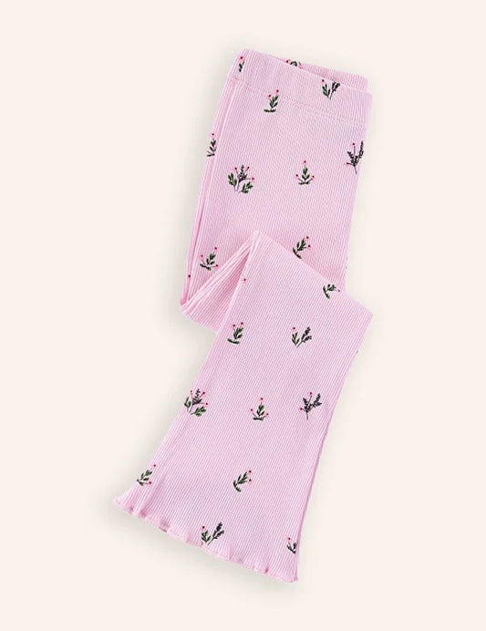 Leggings stampati floreali