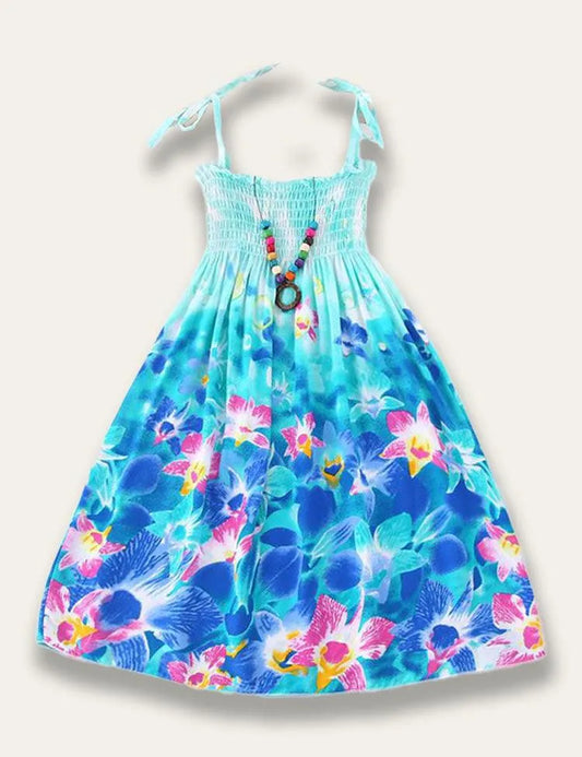 Bohemian Print Family Matching Dress - Mini Taylor