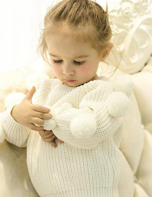 Cute Pom Pom Sweater - Mini Taylor