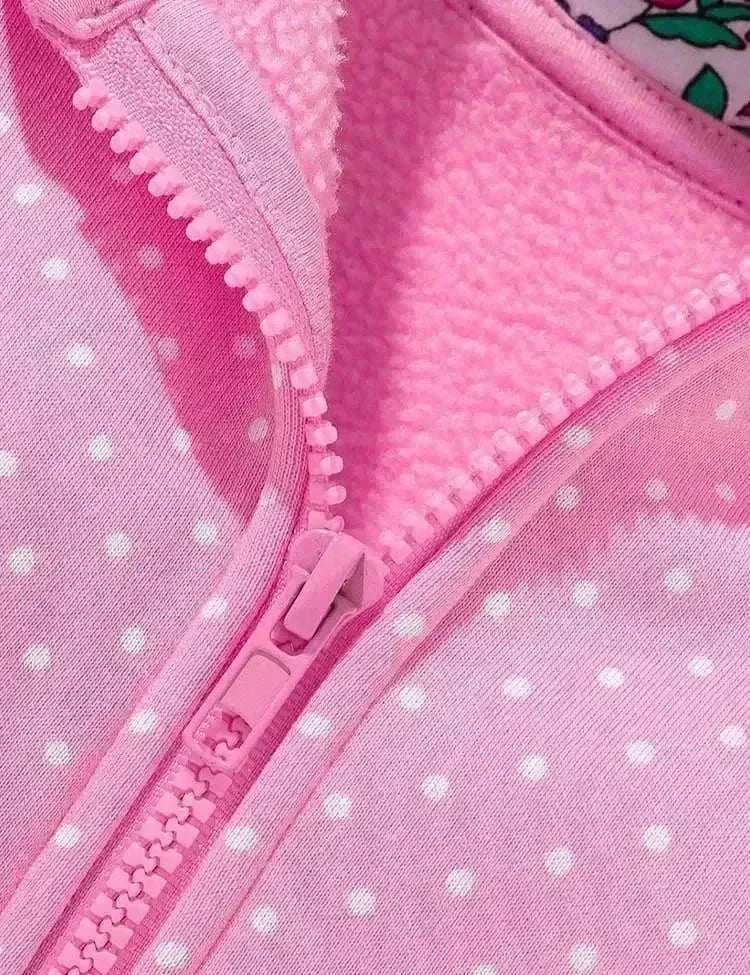 أرنب زين معطف منقط