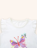 Ensemble t-shirt imprimé papillon