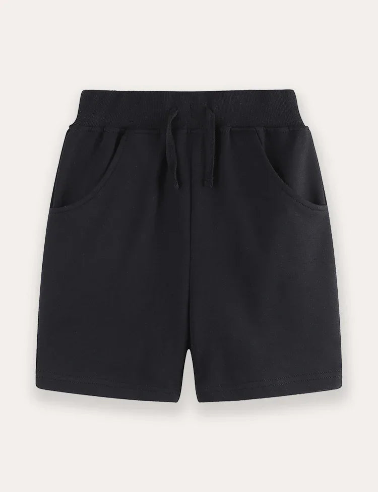 エクスカベーター プリント T シャツとショーツのセット