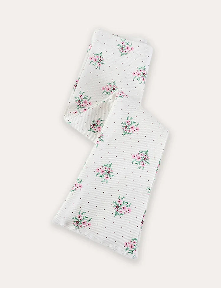 Legging imprimé fleurs