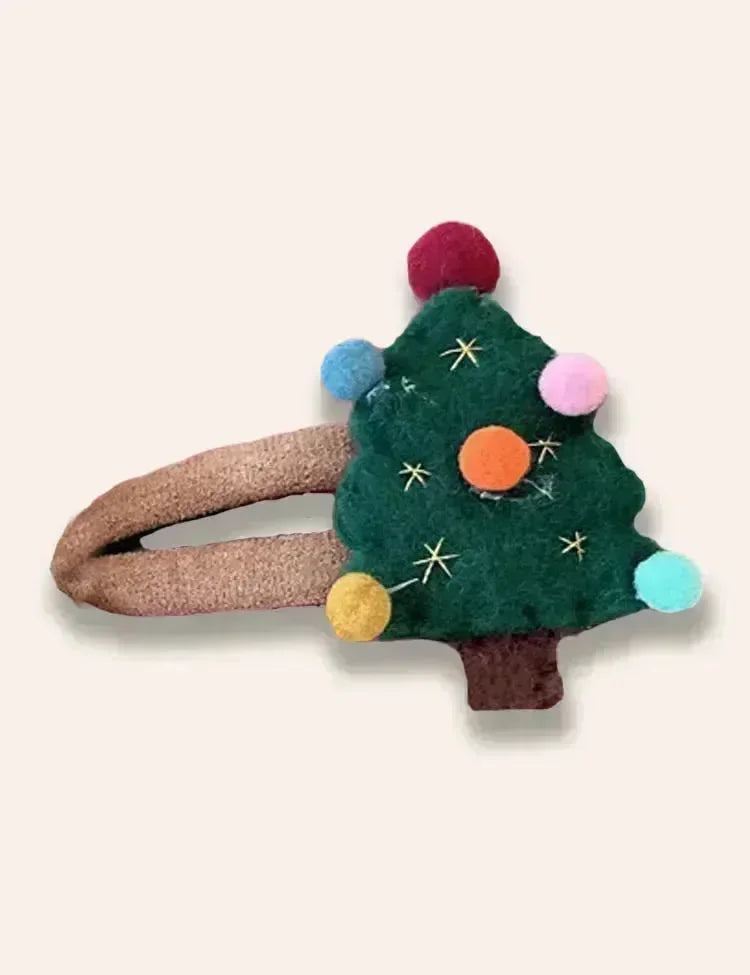 1 STKS Kerst Pluizige Haarclip