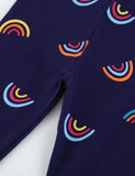 Leggings mit Regenbogen-Print
