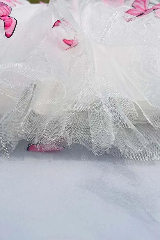 3D Butterfly Mesh Skirt - Mini Taylor