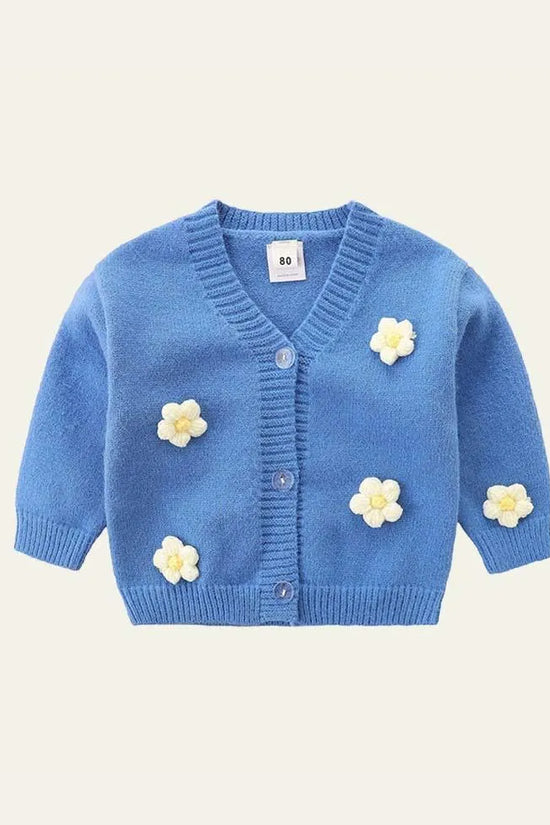 3D Flower Cardigan - Mini Taylor