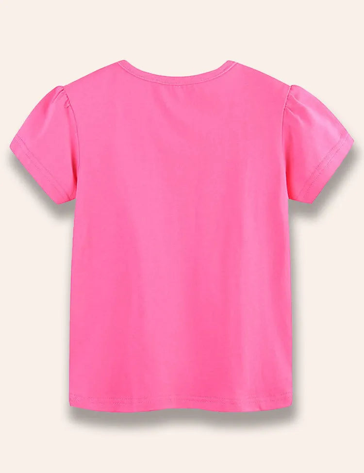 ハミングバード プリント T シャツ