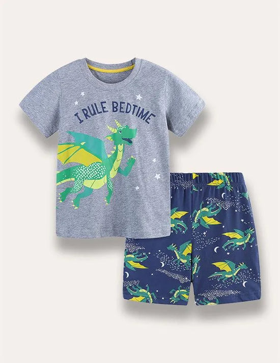 Cartoon Dragon Printed Set - Mini Taylor