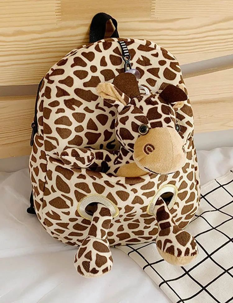 Fluffy Animal Backpack - Mini Taylor