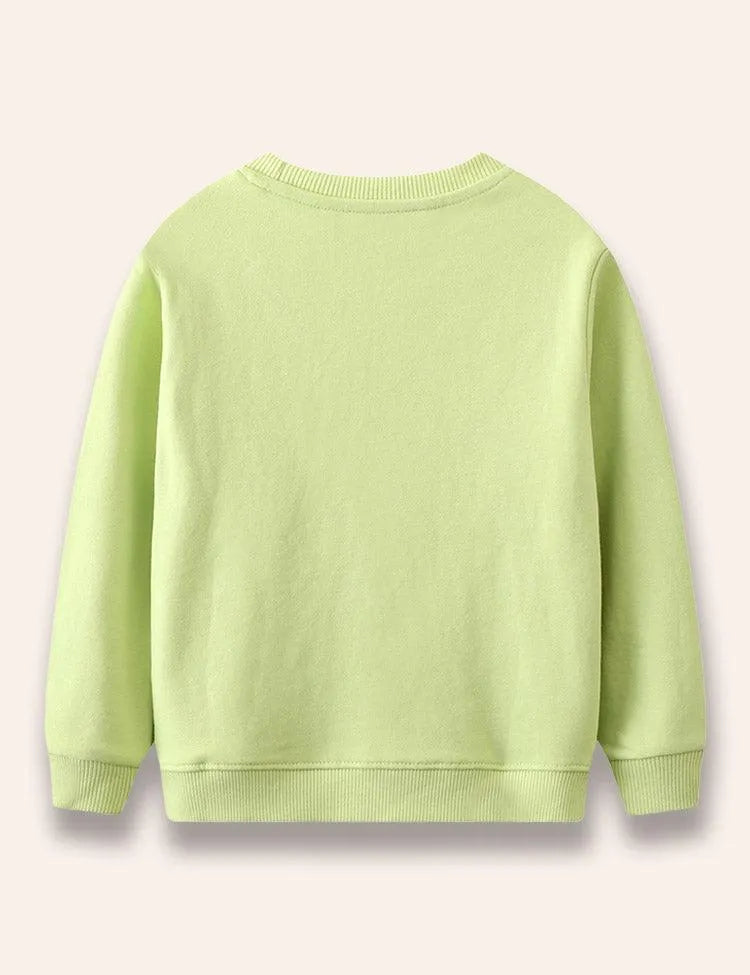 Cute Dinosaur Printed Sweatshirt - Mini Taylor