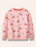 Cherry Dotted Sweatshirt - Mini Taylor