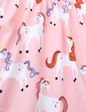 Unicorn Printed Long Sleeve Dress - Mini Taylor