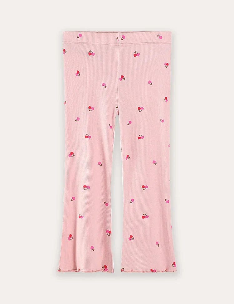 Heart Print Leggings