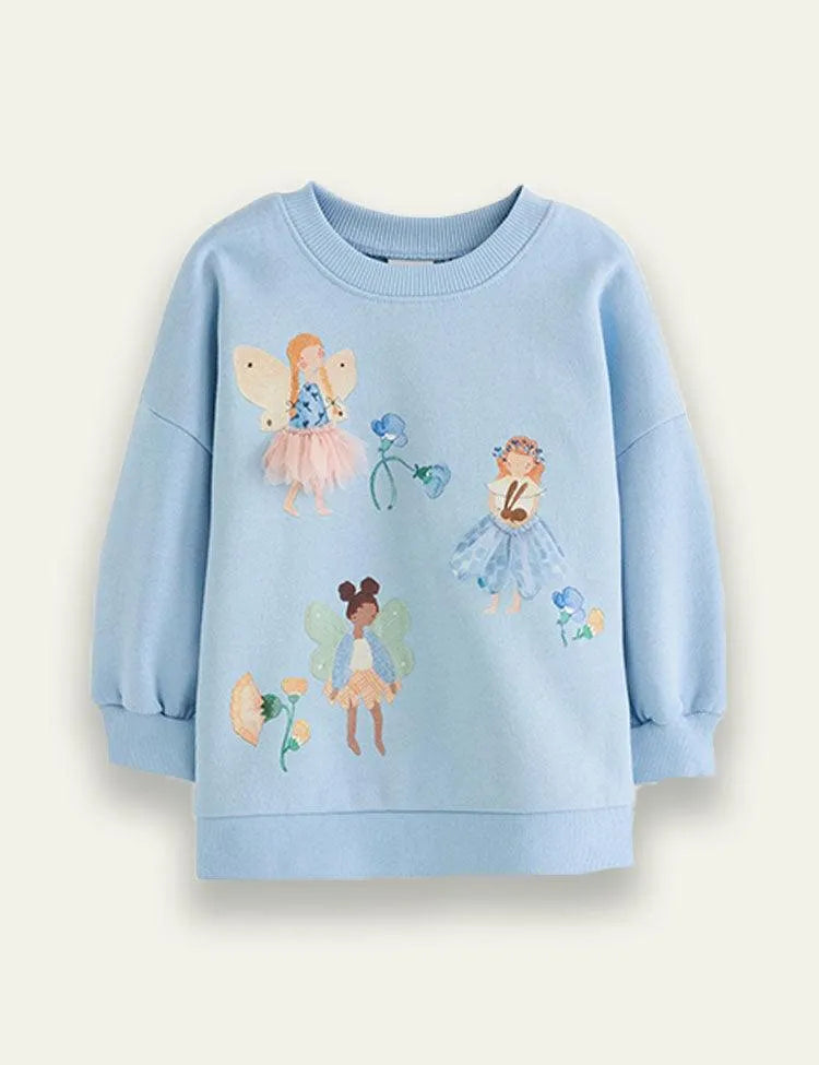 Cute Elf Printed Sweater - Mini Taylor