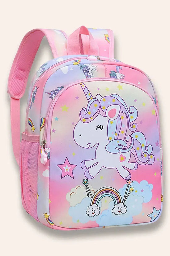 Unicorn Printed Backpack