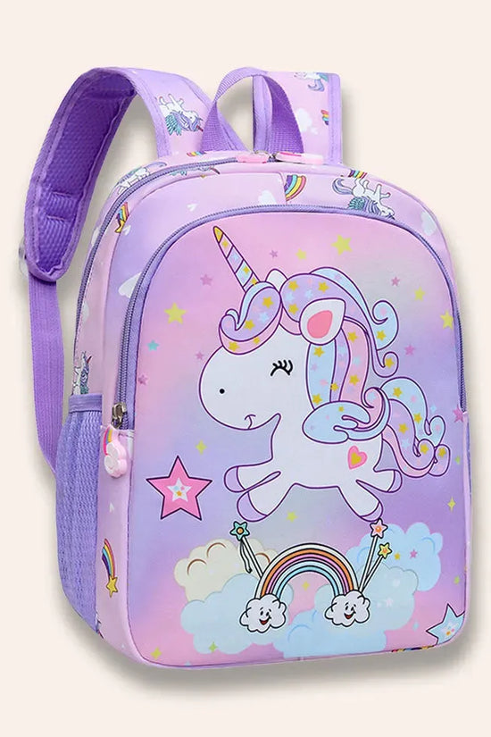 Unicorn Printed Backpack