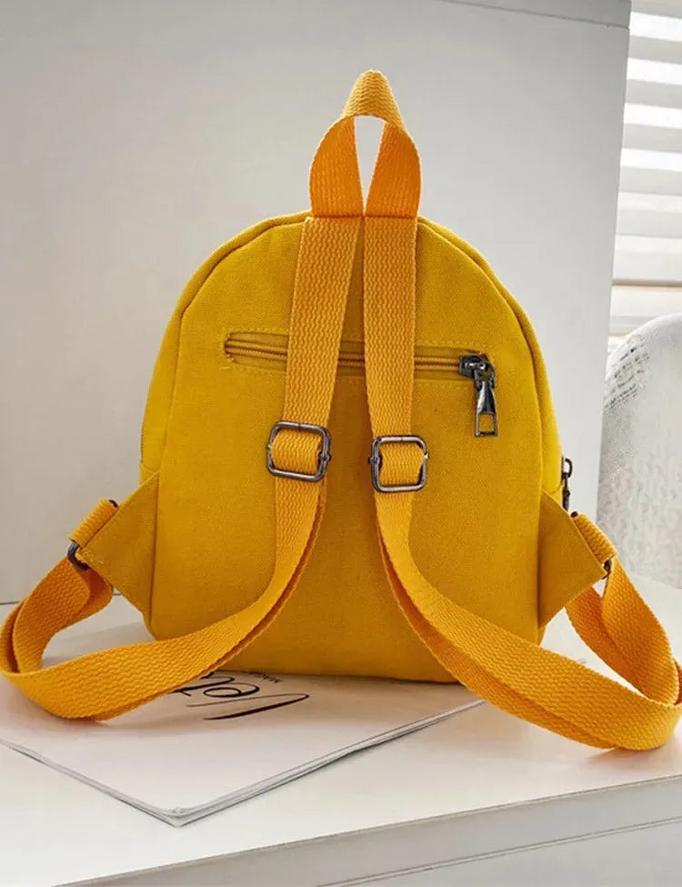 Kleiner Elefanten-Canvas-Rucksack