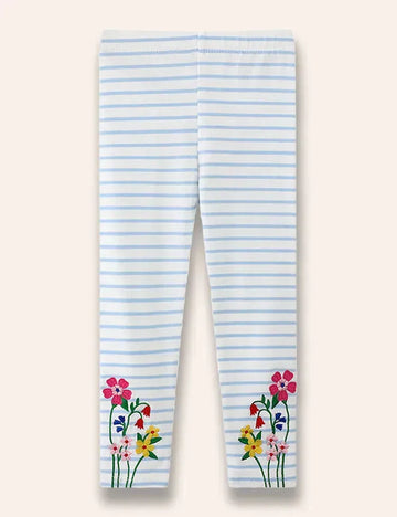 Embroidery Leggings