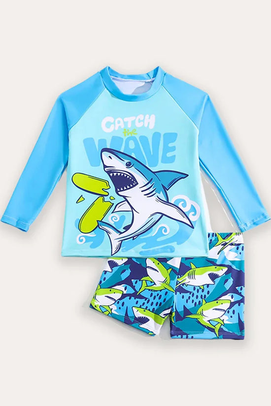 카툰 프린트 원피스 수영복