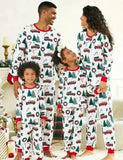 Pyjama assorti pour la famille pour la fête de Noël