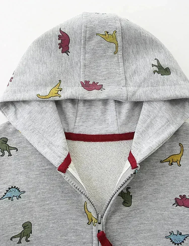 Mantel mit Animal-Print