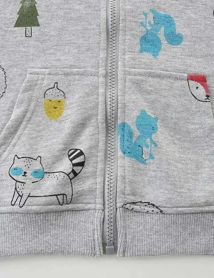 Cappotto con stampa animalier