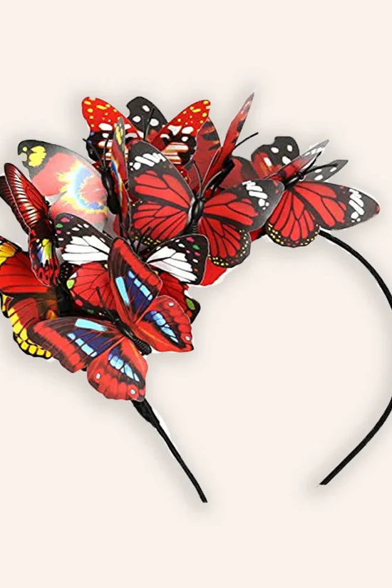 Bandeau papillon coloré