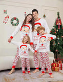 Ensembles de pyjamas assortis pour la famille à imprimé père Noël de Noël