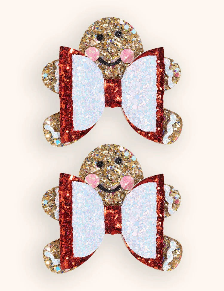 2PCS Christmas Hariclips