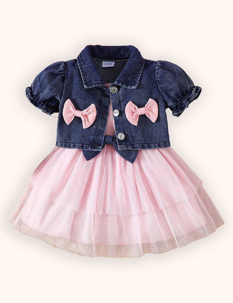 مجموعة فستان سترة الدنيم لعيد الحب