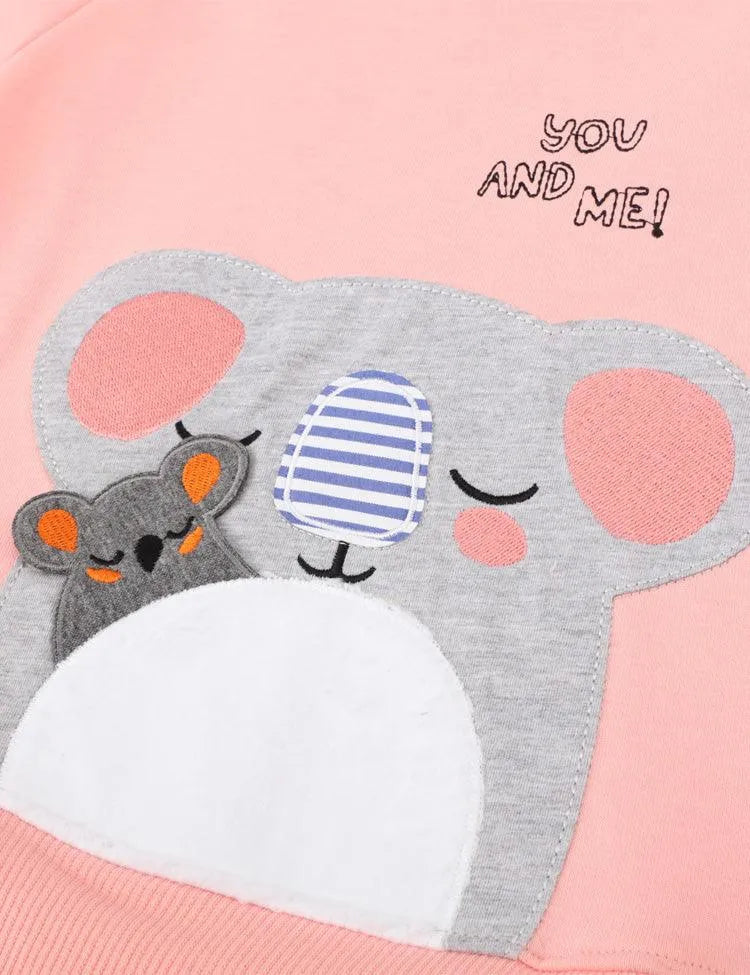 Animal Appliqué Sweatshirt - Mini Taylor