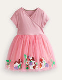 Applique Tulle Ballet Dress