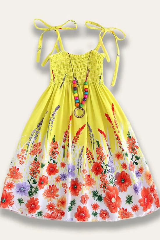 Bohemian Print Family Matching Dress - Mini Taylor