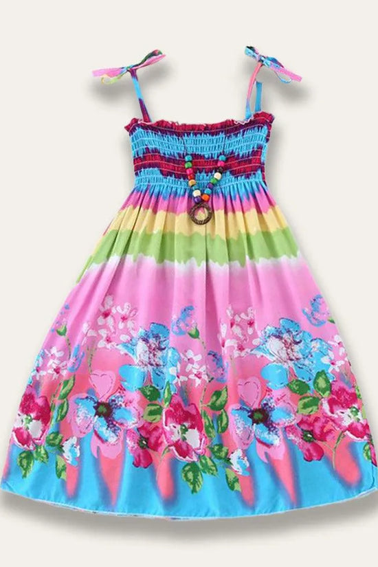 Bohemian Print Family Matching Dress - Mini Taylor