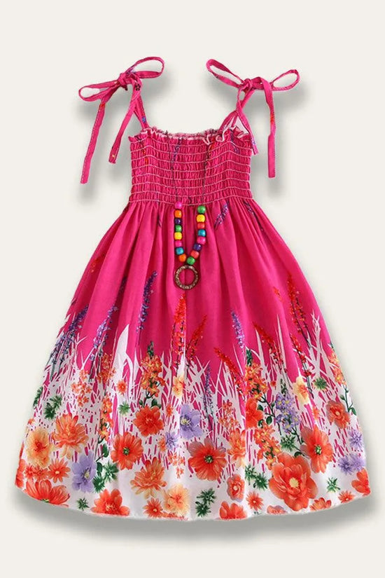 Bohemian Print Family Matching Dress - Mini Taylor