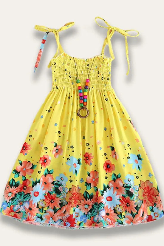 Bohemian Print Family Matching Dress - Mini Taylor