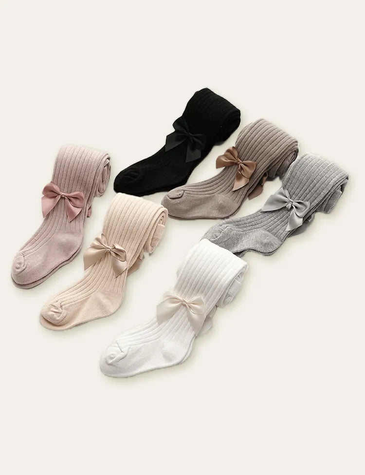 Bow Comfort Warm Tights - Mini Taylor