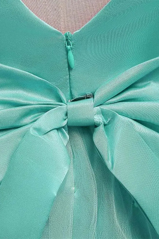 Bow Mesh Party Dress - Mini Taylor