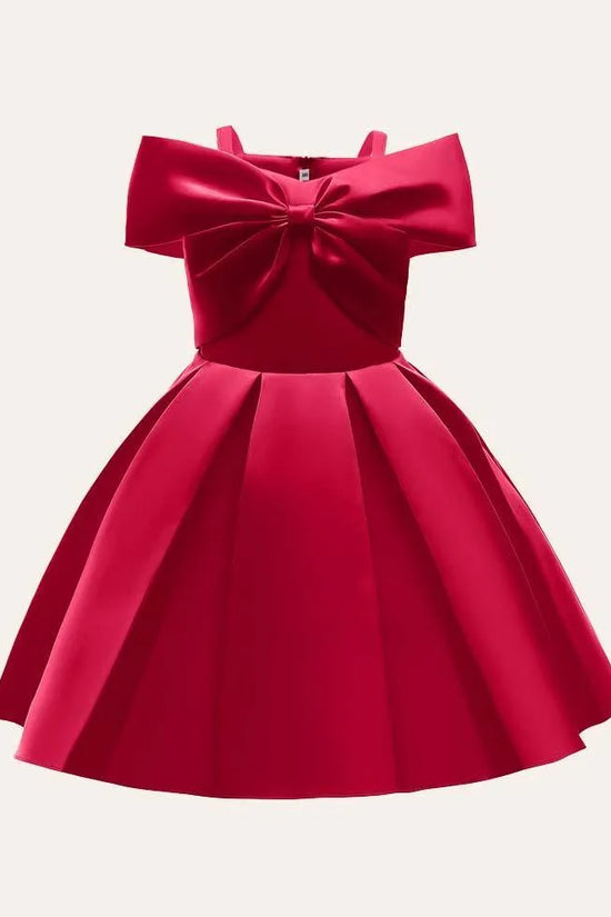 Bow Suspenders Party Dress - Mini Taylor