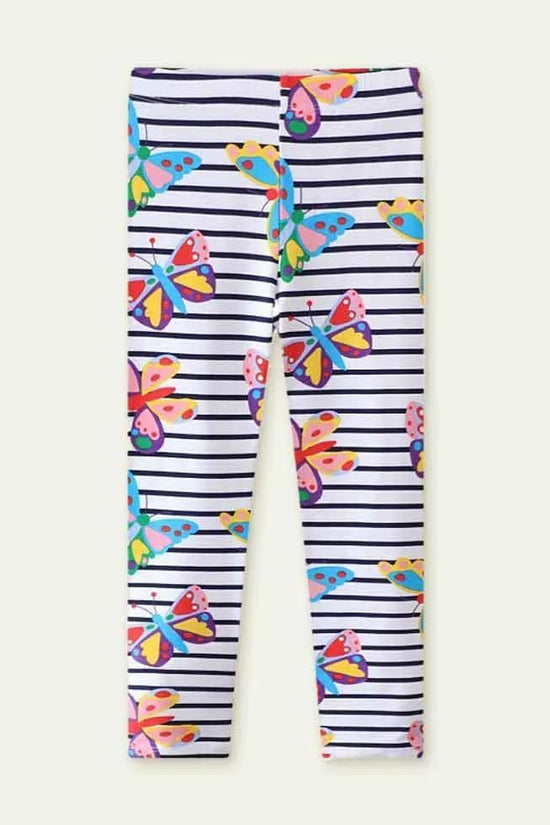Butterfly Print Leggings - Mini Taylor