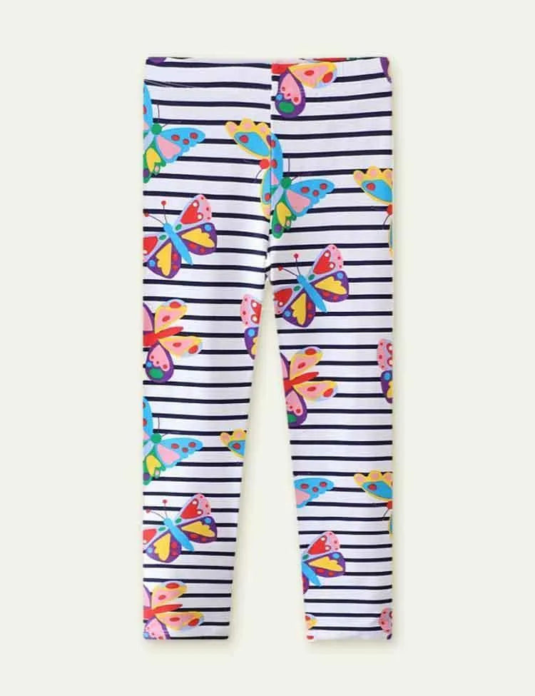 Butterfly Print Leggings - Mini Taylor
