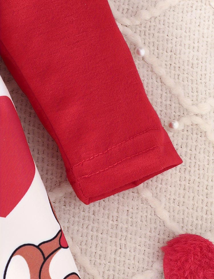 Abito in tulle con motivo amore per San Valentino