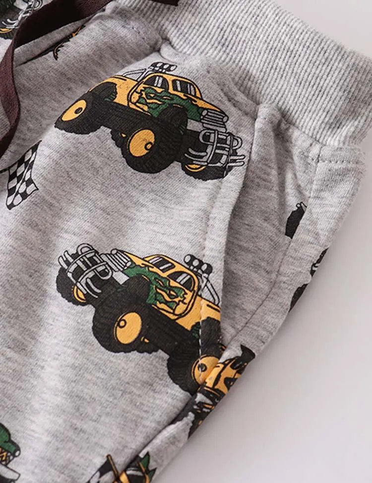 Car Printed Shorts - Mini Taylor