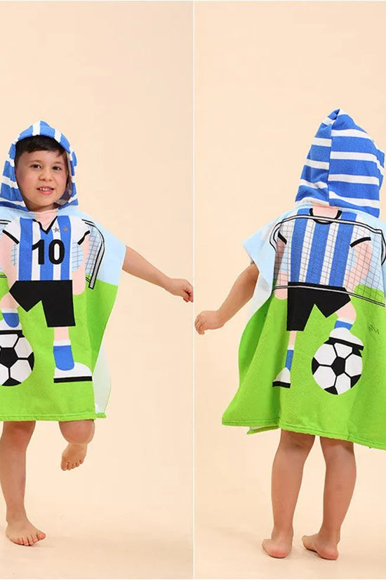 Cartoon Cloak Beach Towel - Mini Taylor