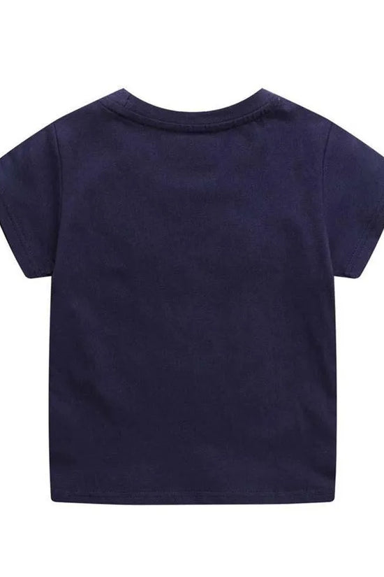 Cartoon Patch Dinosaur T-shirt - Mini Taylor