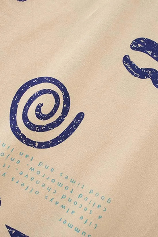 Coconut Tree Printed Holiday T-shirt - Mini Taylor