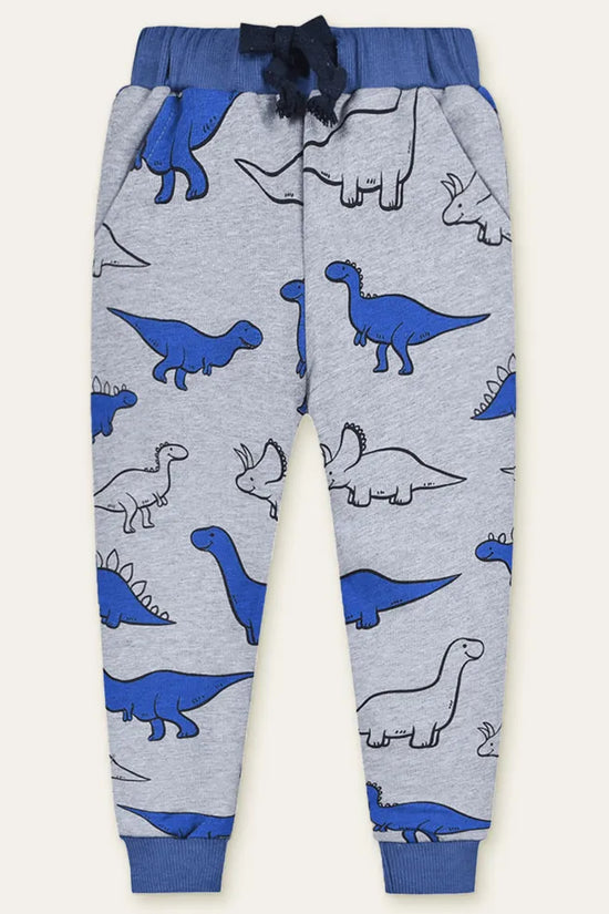 Color Cartoon Printed Sweatpants - Mini Taylor